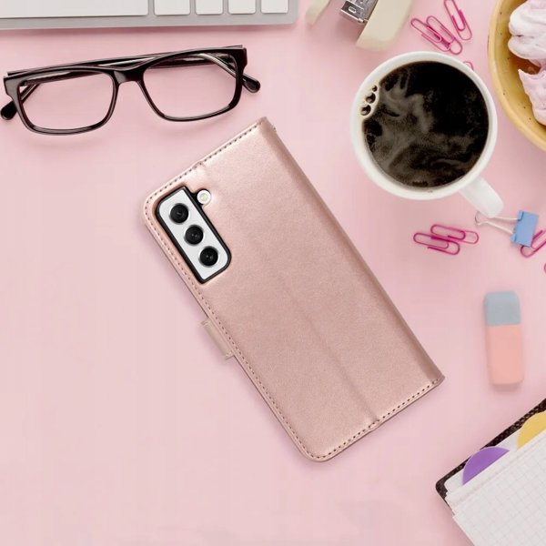 Θήκη ForCell Kabura MEZZO Book για XIAOMI Redmi 13C / POCO C65 mandala ροζ χρυσό