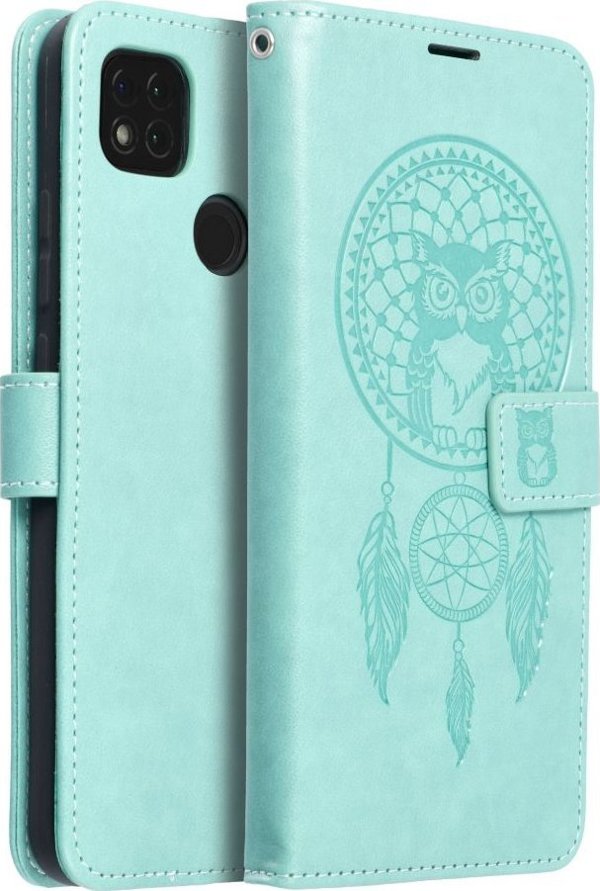 Θήκη Forcell MEZZO Book για XIAOMI Redmi 9C / 9C NFC ονειροπαγίδα πράσινο