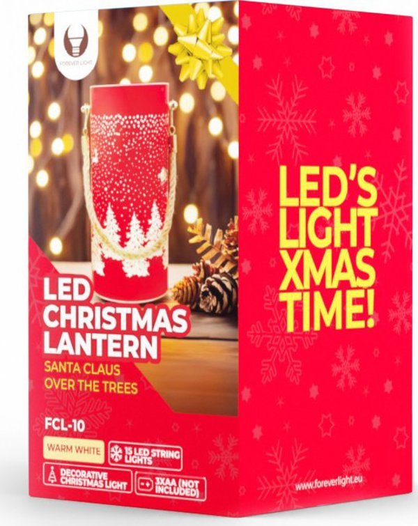 Φανάρι Χριστουγέννων Forever Light FCL-10