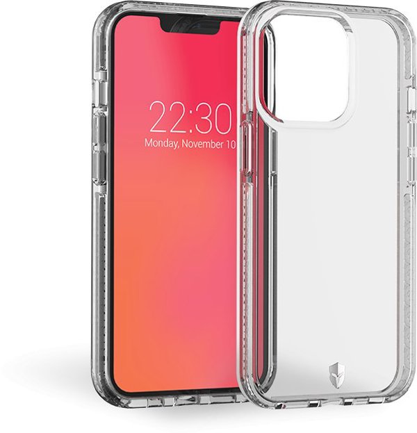 Force Case LIFE Reinforced Case Transparent, fur Apple iPhone 13 Pro, FCLIFENIP1361PT
