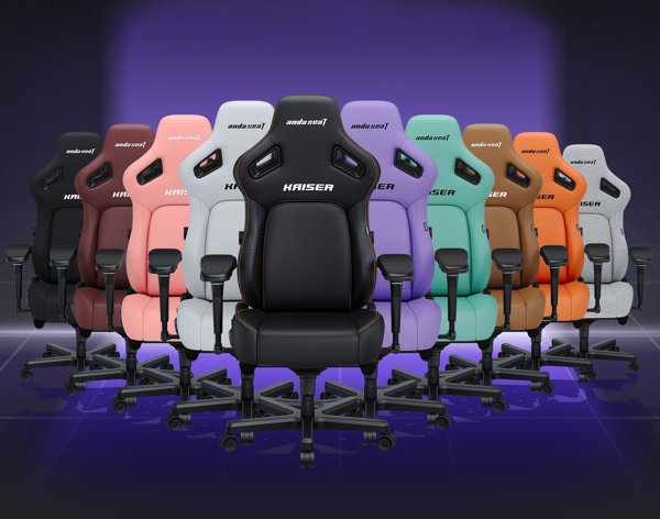 Καρέκλα gaming Kaiser 4 L Anda Seat δερμάτινη καφέ