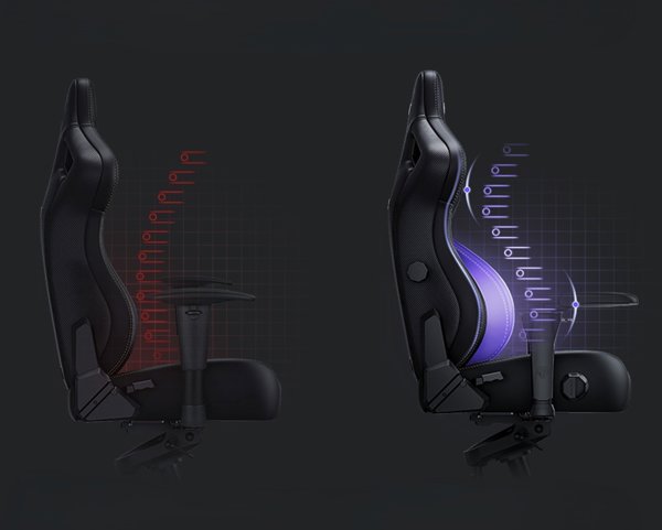Καρέκλα gaming Kaiser 4 L Anda Seat δερμάτινη καφέ