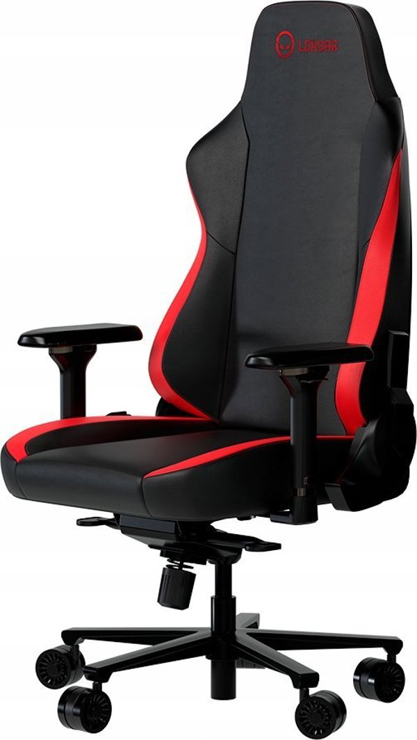 Καρέκλα Lorgar LORGAR Embrace 533, Καρέκλα gaming, Οικολογικό δέρμα PU, Μεταλλικός σκελετός 1.8 mm, Μηχανισμός multiblock, 4D υποβραχιόνια, Βάση αλουμινίου 5 αστέρων, Ανελκυστήρας αερίου Κατηγορίας-4, Ρόδες PU 75mm, Μαύρο + κόκκινο