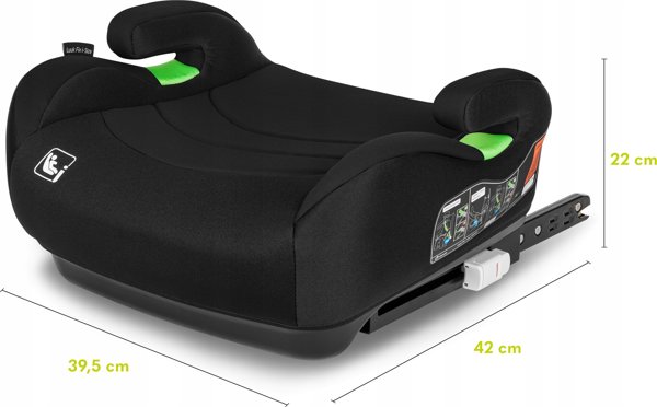 Κάθισμα αυτοκινήτου Lionelo Luuk Fix i-Size, 22-36kg, μαύρο