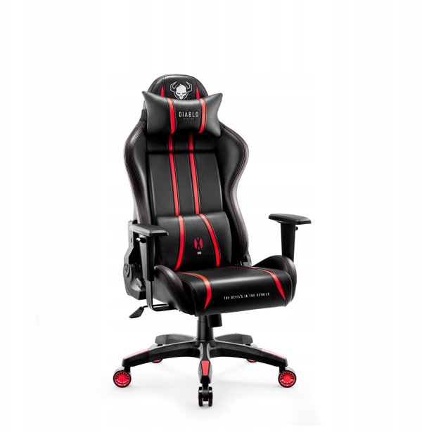 Fotel Gamingowy Diablo X-One 2.0 Small: Czarno-czerwony