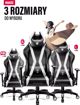 Καρέκλα Diablo Chairs X-Horn King Size Μαύρο-Λευκό