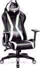 Καρέκλα Diablo Chairs X-Horn King Size Μαύρο-Λευκό