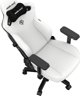 Περιστρεφόμενη δερμάτινη καρέκλα gaming Anda Seat Kaiser 3 XL λευκή