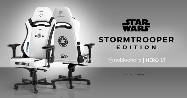 Fotel Noblechairs HERO ST - Stormtrooper Edition (GAGC-280)