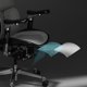 Fotel Diablo Chairs BRAVE Fotel biurowy ergonomiczny V-KINETIC czarny