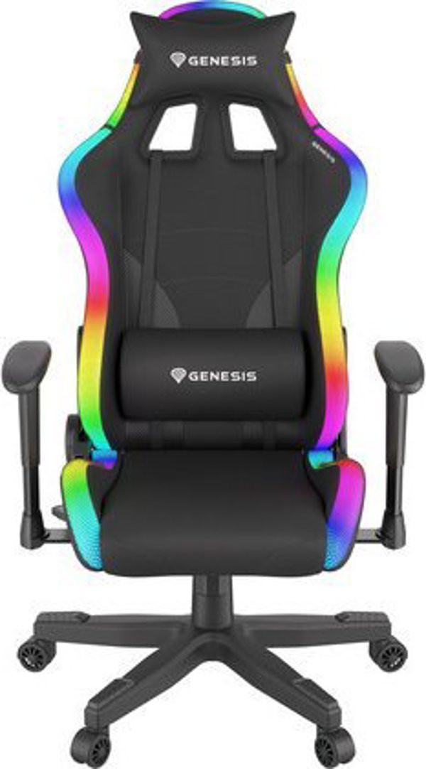 Καρέκλα Genesis Trit 600 RGB μαύρη (NFG-1577) 6526930 5901969425482