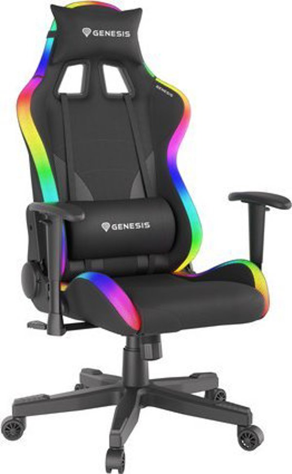 Καρέκλα Genesis Trit 600 RGB μαύρη (NFG-1577) 6526930 5901969425482