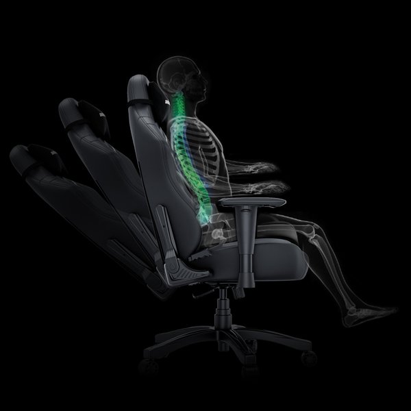 Καρέκλα Anda Seat Καρέκλα gaming Anda Seat Luna L μαύρη δερμάτινη