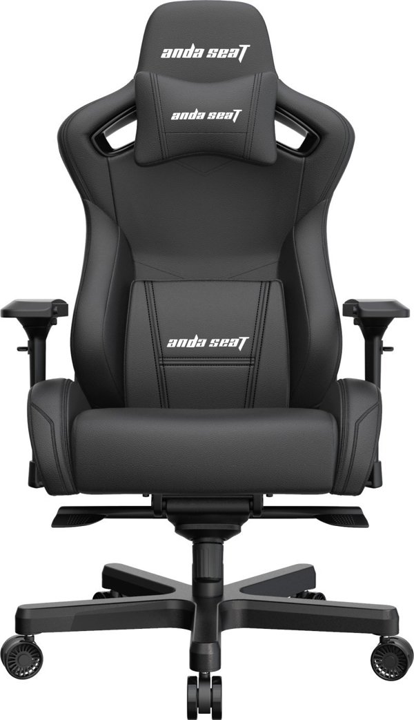 Καρέκλα Γραφείου Gaming Anda Seat Anda Seat Kaiser 2 XL Δερμάτινη Μαύρη Περιστρεφόμενη