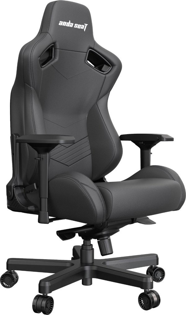 Καρέκλα Γραφείου Gaming Anda Seat Anda Seat Kaiser 2 XL Δερμάτινη Μαύρη Περιστρεφόμενη