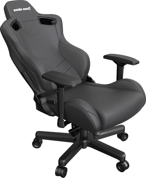 Καρέκλα Γραφείου Gaming Anda Seat Anda Seat Kaiser 2 XL Δερμάτινη Μαύρη Περιστρεφόμενη