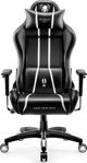Πολυθρόνα Diablo Chairs X-ONE 2.0 KING Μαύρο-λευκό
