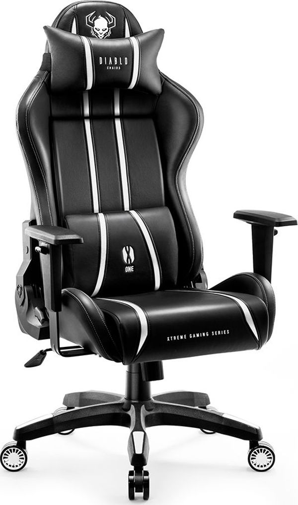 Πολυθρόνα Diablo Chairs X-ONE 2.0 KING Μαύρο-λευκό