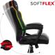 Huzaro Force 2.5 RGB Gaming Καρέκλα με Ύφασμα Huge Mesh & XTwill, Φωτισμό LED & Εργονομική Στήριξη Πλάτης