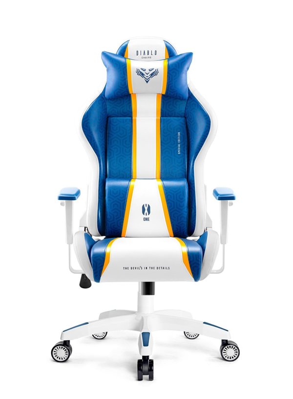 Καρέκλα Diablo Chairs X-One 2.0 Aqua Blue Κανονικό Μέγεθος