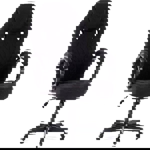 SENSE7 Πολυθρόνα Prism - υφασμάτινη, μαύρη 12578736 5902659843517