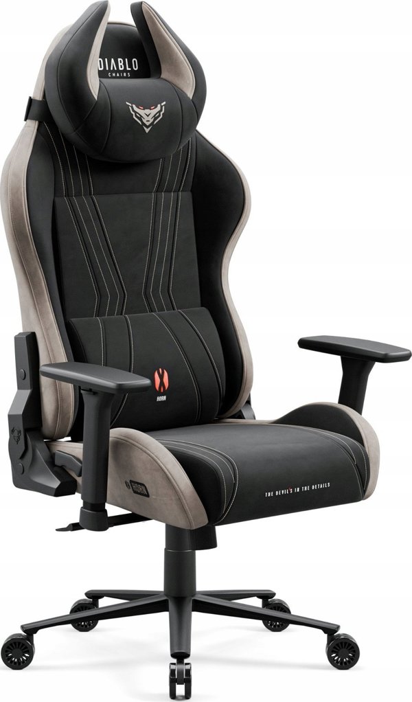 Fotel Diablo Chairs X-Horn 2.0 Normal Size Camel Black