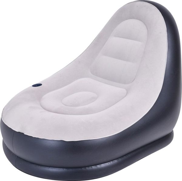 Deluxe φουσκωτή καρέκλα με υποπόδιο 125x100x85cm 22321 8449931 6920388667715