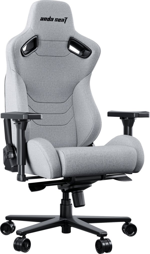Καρέκλα Gaming Anda Seat Fotel Kaiser 2 XL Pro Υφασμάτινη Γκρι Περιστρεφόμενη