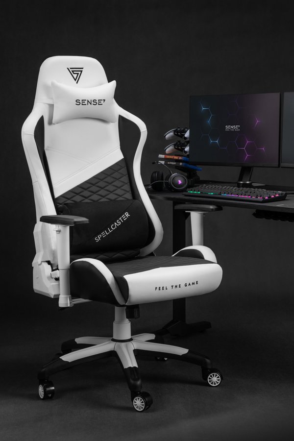 Καρέκλα SENSE7 Spellcaster Senshi Edition XL λευκό