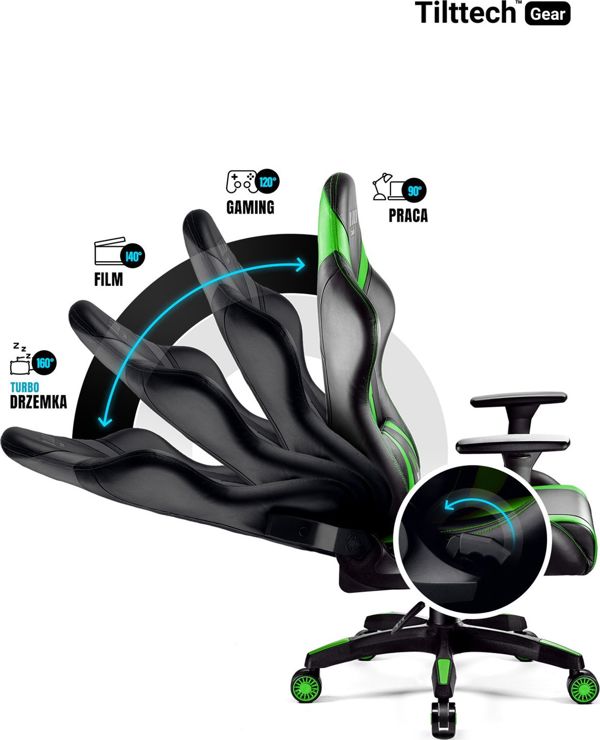Πολυθρόνα Diablo Chairs X-Horn L πράσινο