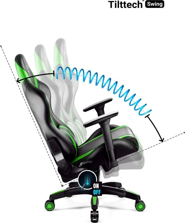 Πολυθρόνα Diablo Chairs X-Horn L πράσινο