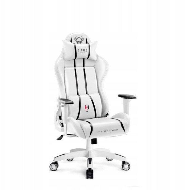 Gaming καρέκλα Diablo X-One 2.0 Small: λευκό-μαύρο