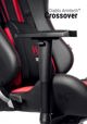 Καρέκλα Diablo Chairs X-RAY King Size XL Μαύρο-Κόκκινο
