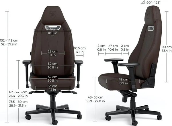 Καρέκλα Noblechairs Legend Καφέ - Java Edition