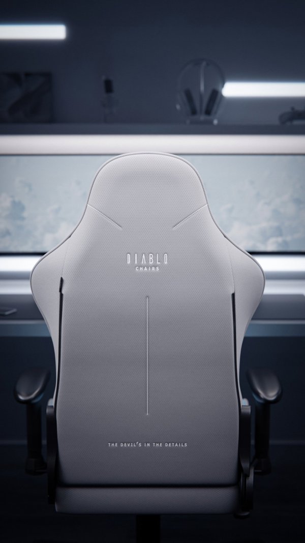 Fotel Diablo Chairs X-Starter niebieski