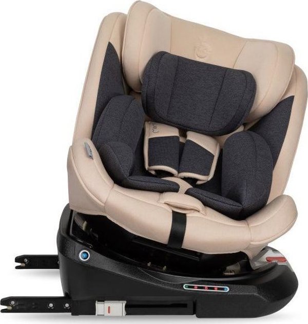 Κάθισμα αυτοκινήτου MoMi EMi από 40 έως 150 cm ύψος - μπεζ