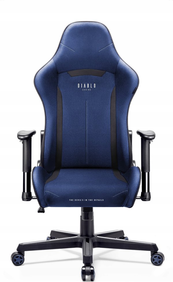 Fotel Diablo Chairs gamingowy Diablo X-Starter: granatowy