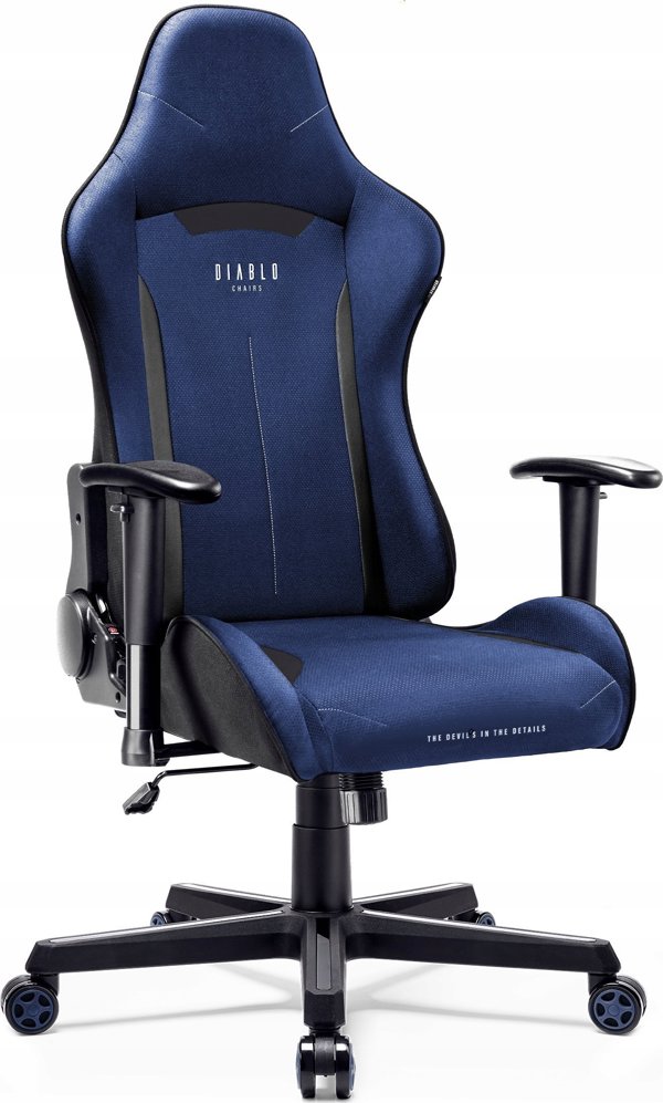 Fotel Diablo Chairs gamingowy Diablo X-Starter: granatowy