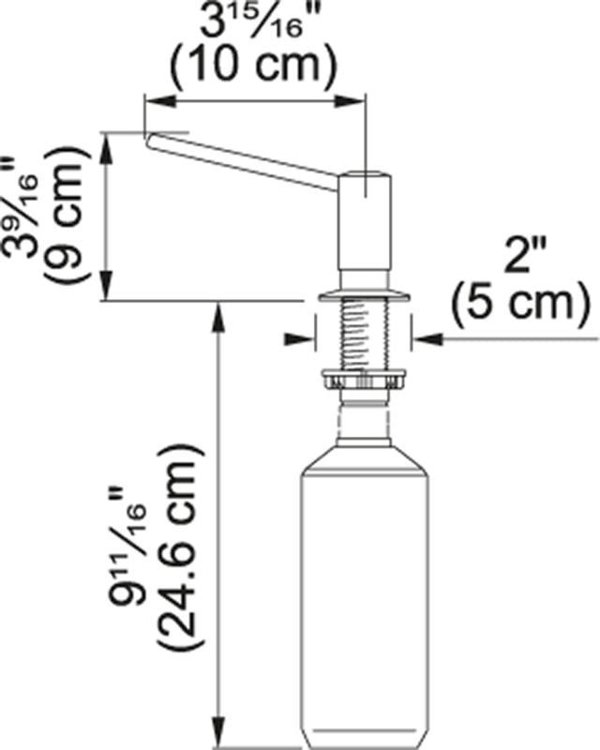 Franke Dispenser FRANKE SDR, 119.0155.993