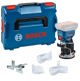 Φορητός δρομολογητής ακμών Bosch Bosch GKF 18V-8 Professional solo, 18Volt (μπλε/μαύρο, χωρίς μπαταρία και φορτιστή, σε L-BOXX)