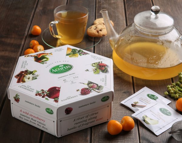 Fruit tea set ACORUS Summer Taste, 60 pcs.