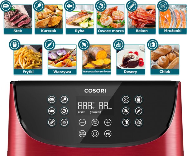 Φριτέζα αέρος Cosori Premium CP158-AF-RXR