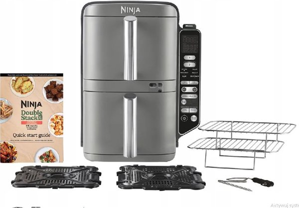 Φριτέζα χωρίς λάδι Ninja SL451EU 2470W 9,5l | Ασφαλείς αγορές! Γρήγορη αποστολή! Αυθεντικό, σφραγισμένο κουτί!