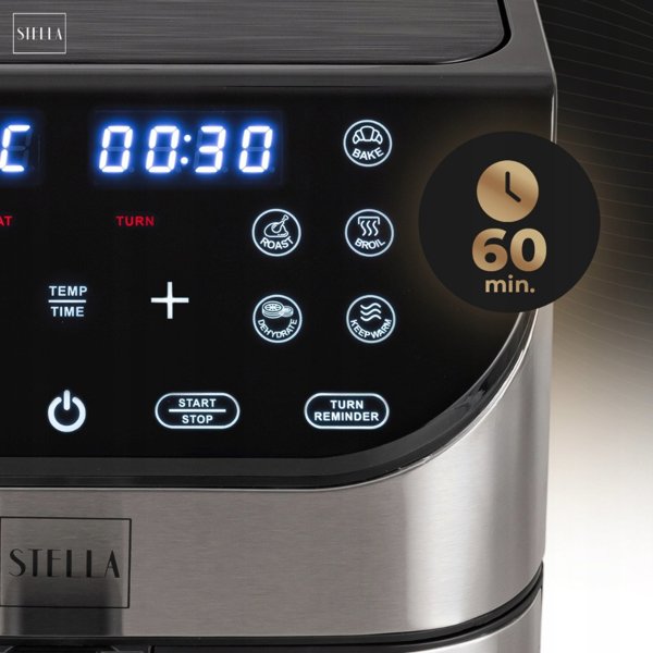 Αε Frytkownica STELLA STAF 1500-6-IX χωρίς Λιπαρά
