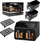 ΔΙΠΛΟΣ ΑΕΡΟΦΡΙΤΕΖΑ ΧΩΡΙΣ ΛΙΠΟΣ AIRFRYER Eldom FR210 ΜΕΓΑΛΟ ΔΙΠΛΟ 9L