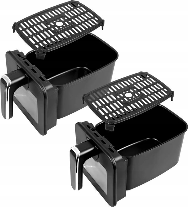 ΔΙΠΛΟΣ ΑΕΡΟΦΡΙΤΕΖΑ ΧΩΡΙΣ ΛΙΠΟΣ AIRFRYER Eldom FR210 ΜΕΓΑΛΟ ΔΙΠΛΟ 9L