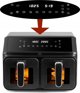 ΔΙΠΛΟΣ ΑΕΡΟΦΡΙΤΕΖΑ ΧΩΡΙΣ ΛΙΠΟΣ AIRFRYER Eldom FR210 ΜΕΓΑΛΟ ΔΙΠΛΟ 9L
