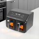 ΔΙΠΛΟΣ ΑΕΡΟΦΡΙΤΕΖΑ ΧΩΡΙΣ ΛΙΠΟΣ AIRFRYER Eldom FR210 ΜΕΓΑΛΟ ΔΙΠΛΟ 9L