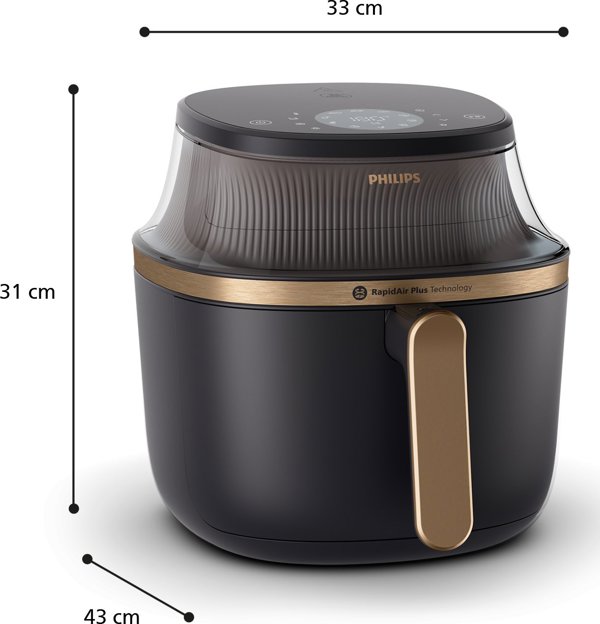 Philips Airfryer 3000 Series NA332/00, 6.2 L