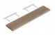 FS 118/24 DB SHELF SONOMA OAK 118X24CM